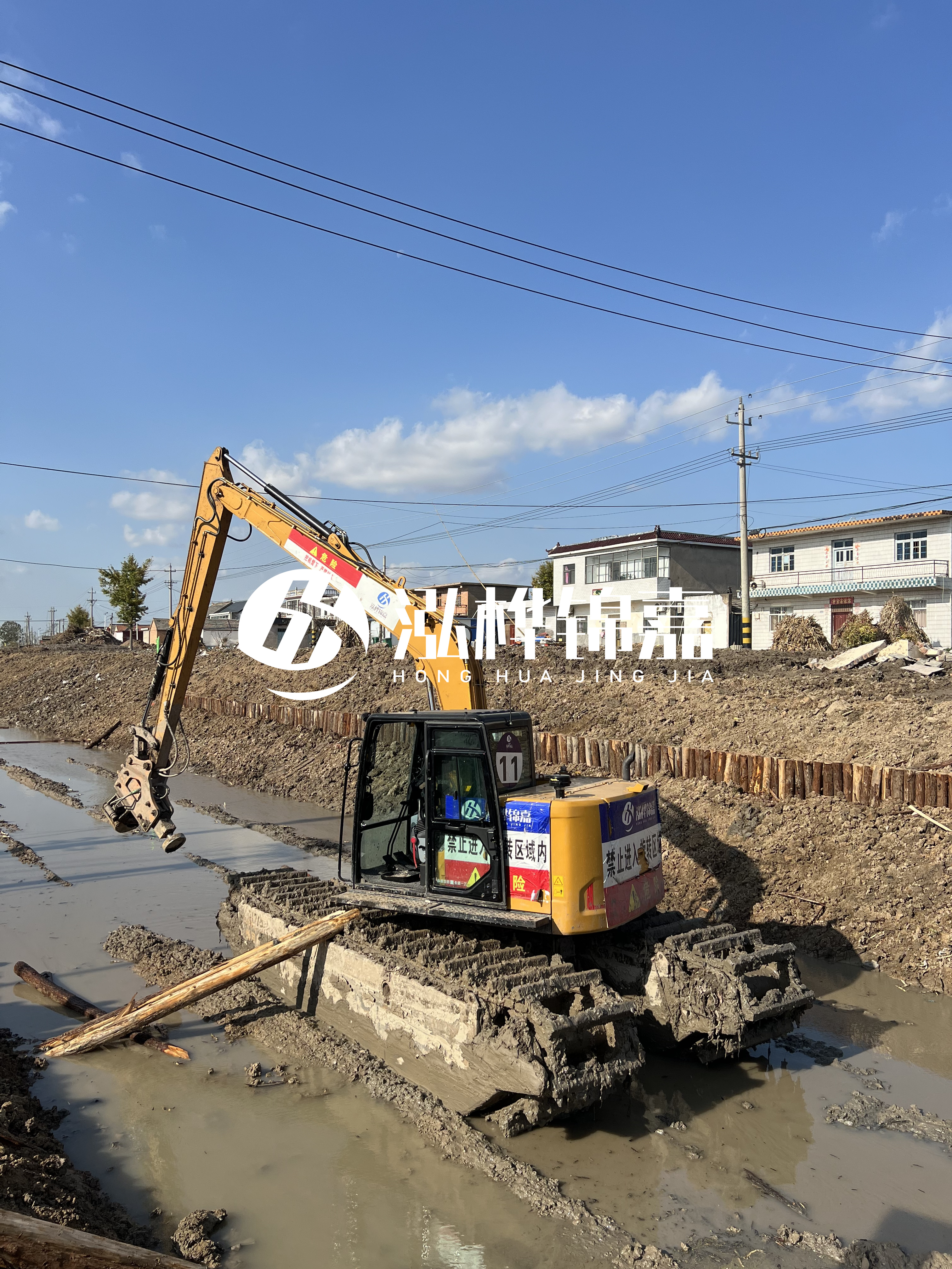 打松木樁遇到淤泥怎么辦?是先打樁還是先清淤?