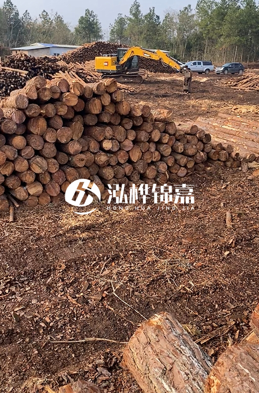 松木樁是砍下來直接送到工地嗎？發貨前需要做哪些預處理？