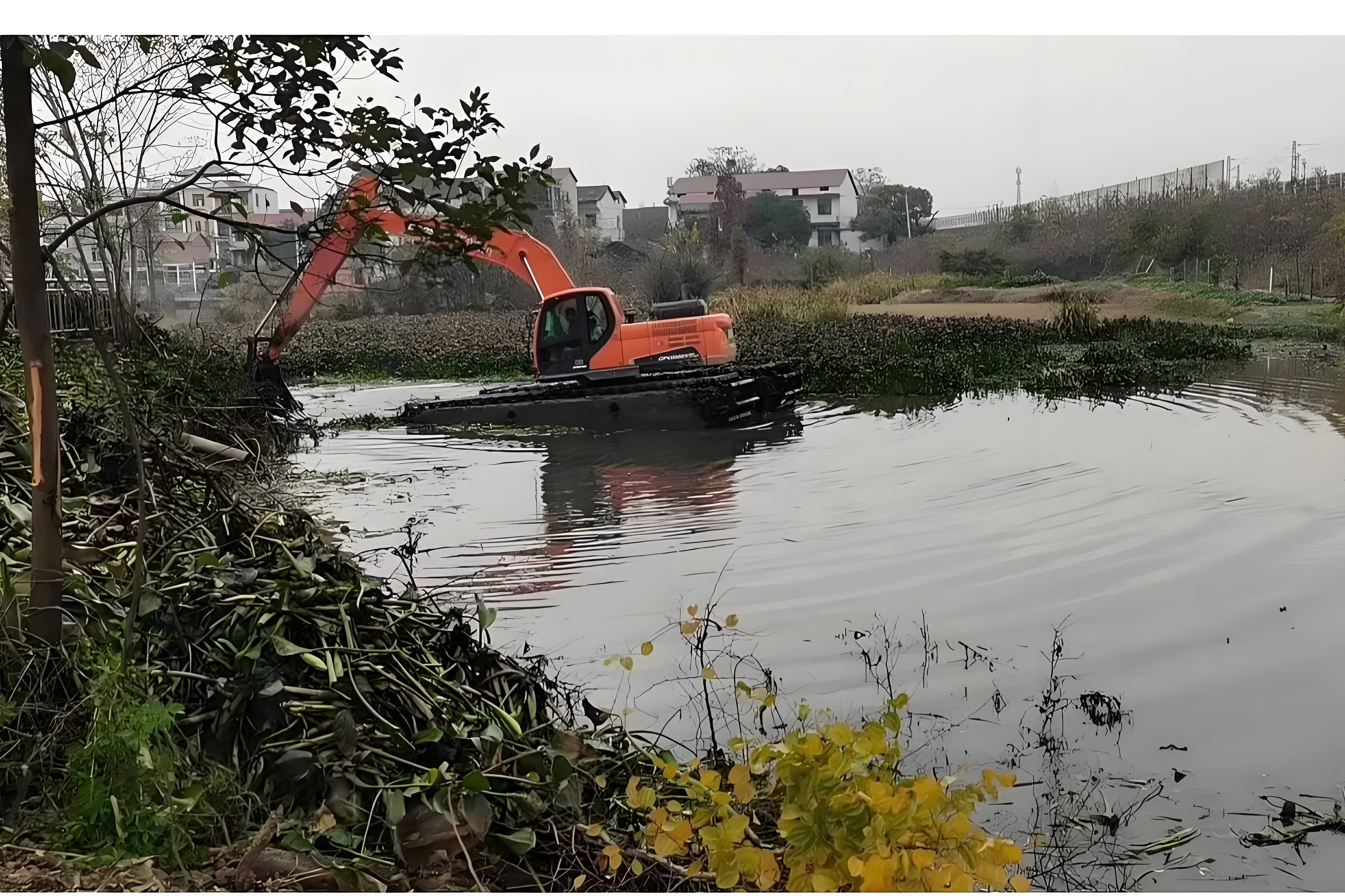 蕪湖水挖清淤團隊泓樺錦嘉 - 挖機清淤的每立方米多少錢?