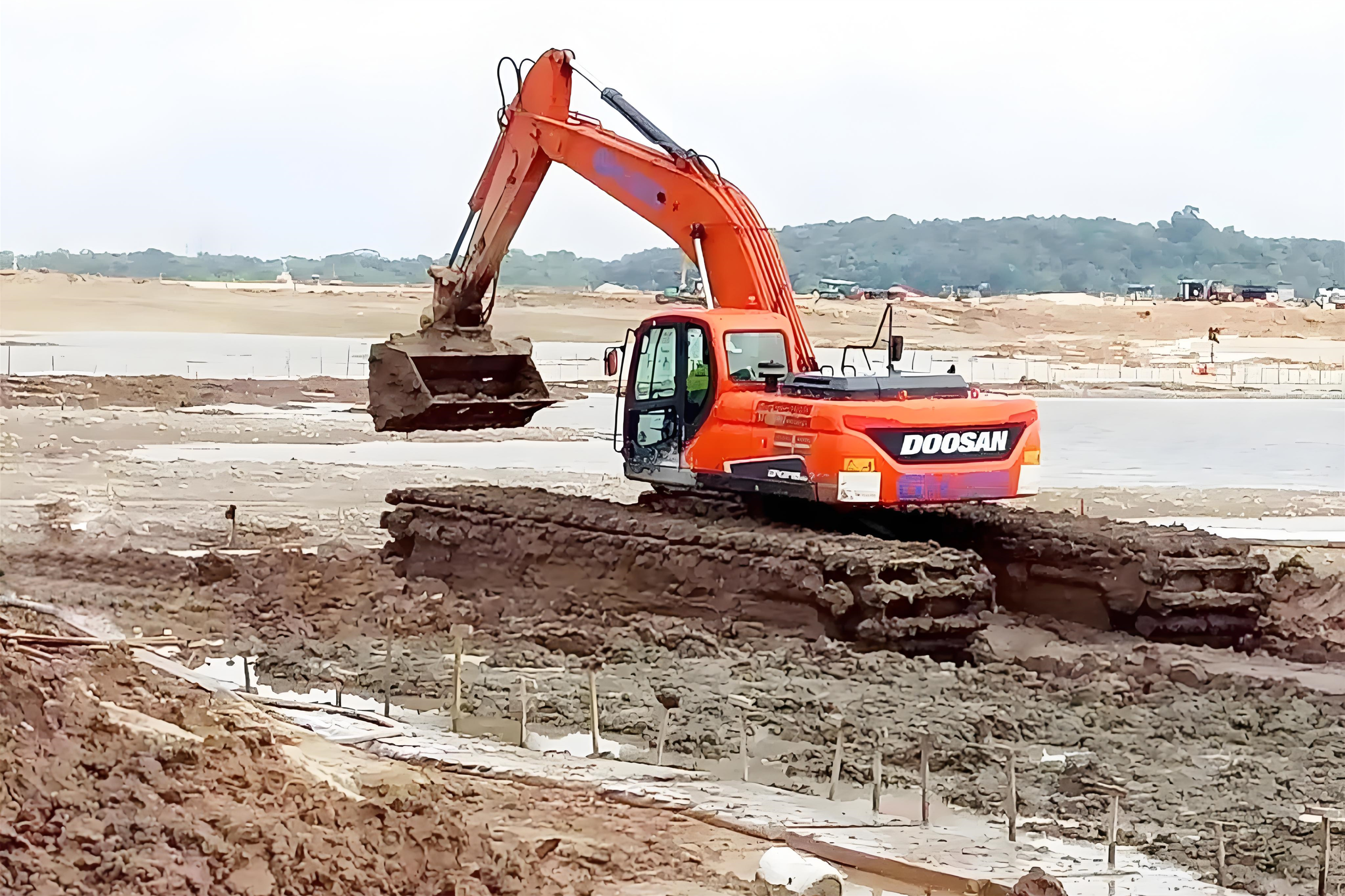 浙江臺州挖機(jī)清淤施工隊 - 挖機(jī)清淤時如何判斷淤泥承載力？