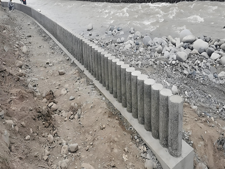 水泥仿木樁施工隊泓樺錦嘉 - 水泥圓樁適合用于哪些工程？